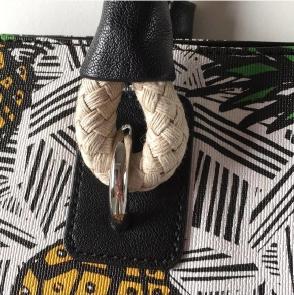 Nine West Pineapple purse rope handles - Picture 3 of 6